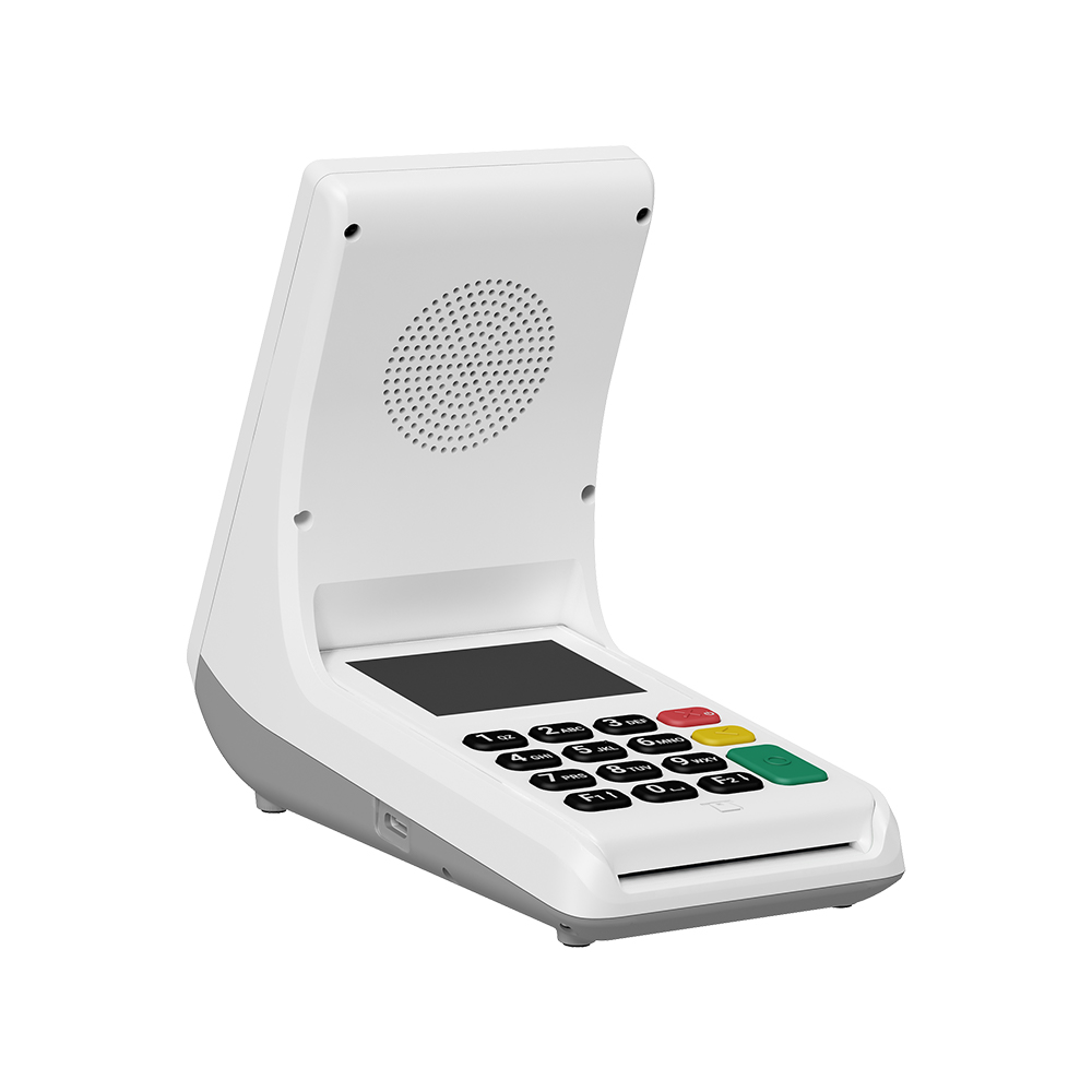 2G/4G/WiFi Código Dynamic QR Pago en tiempo real Soundbox con Linux sin contacto/lector de contacto Z45