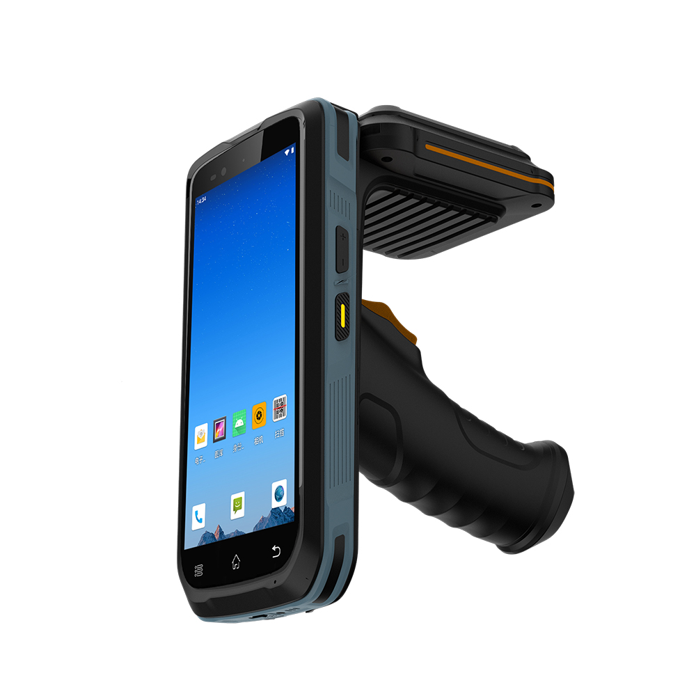 RFID Android 12 NFC Terminal Barcode Scanner UHF PDAS para logística HCC-WG9000S