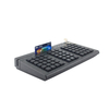 Interfaz USB PS/2 del teclado programable POS de 66 teclas con MSR KB66M 