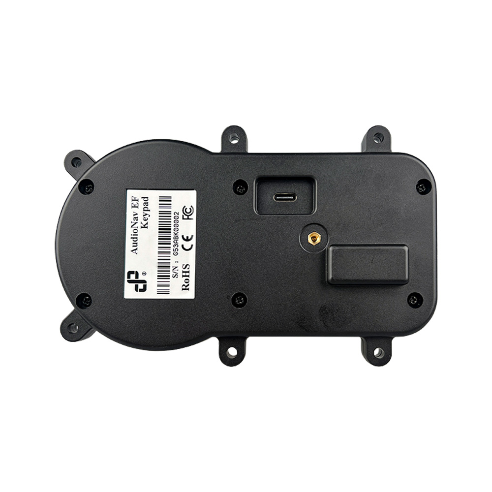 Teclado de puerta Braille ABS de 9 teclas IP65 para sistema de autoservicio con navegación de Audio ABK30