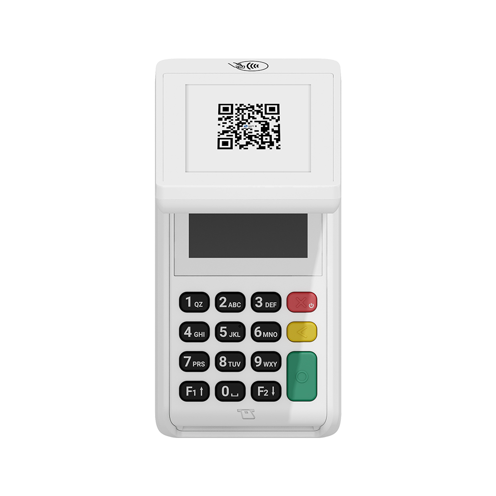 2G/4G/WiFi Código Dynamic QR Pago en tiempo real Soundbox con Linux sin contacto/lector de contacto Z45