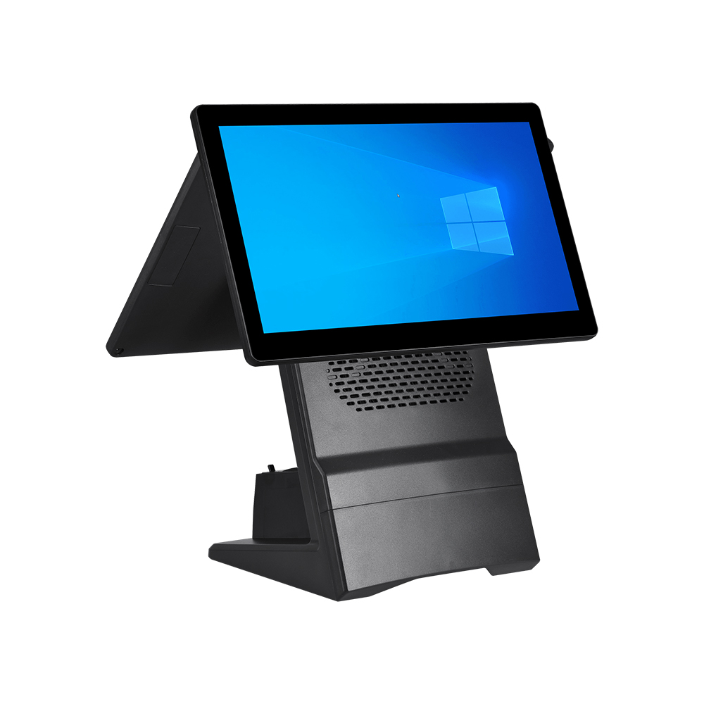 Registro de efectivo Windows TFT-LCD 15.6 pulgadas Toque Single/Dual Screen POS Terminal HCC-L7