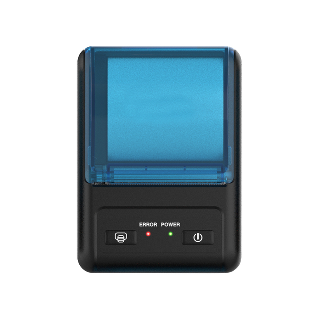 Mini impresora térmica de recibos USB, Bluetooth, portátil, sin tinta, 58mm, 5V, HCC-T12NB