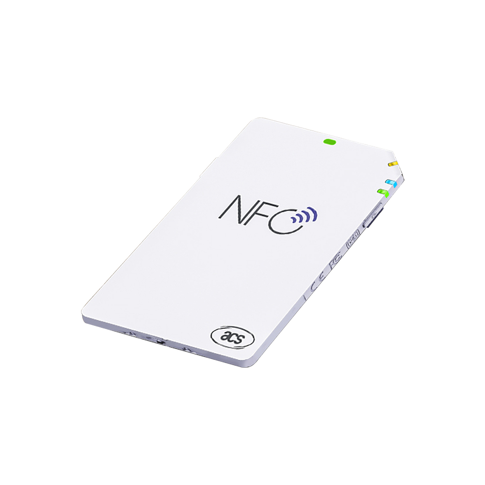 Lector de tarjetas inteligentes de 13,56 MHz ISO15693 Bluetooth NFC Lector ACR1555U