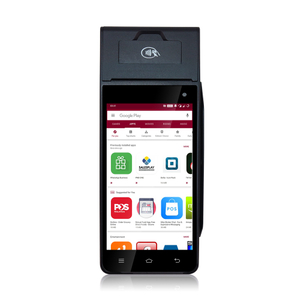 Lector de tarjetas Android 12 de 5 pulgadas POS con impresora HCC-Z90