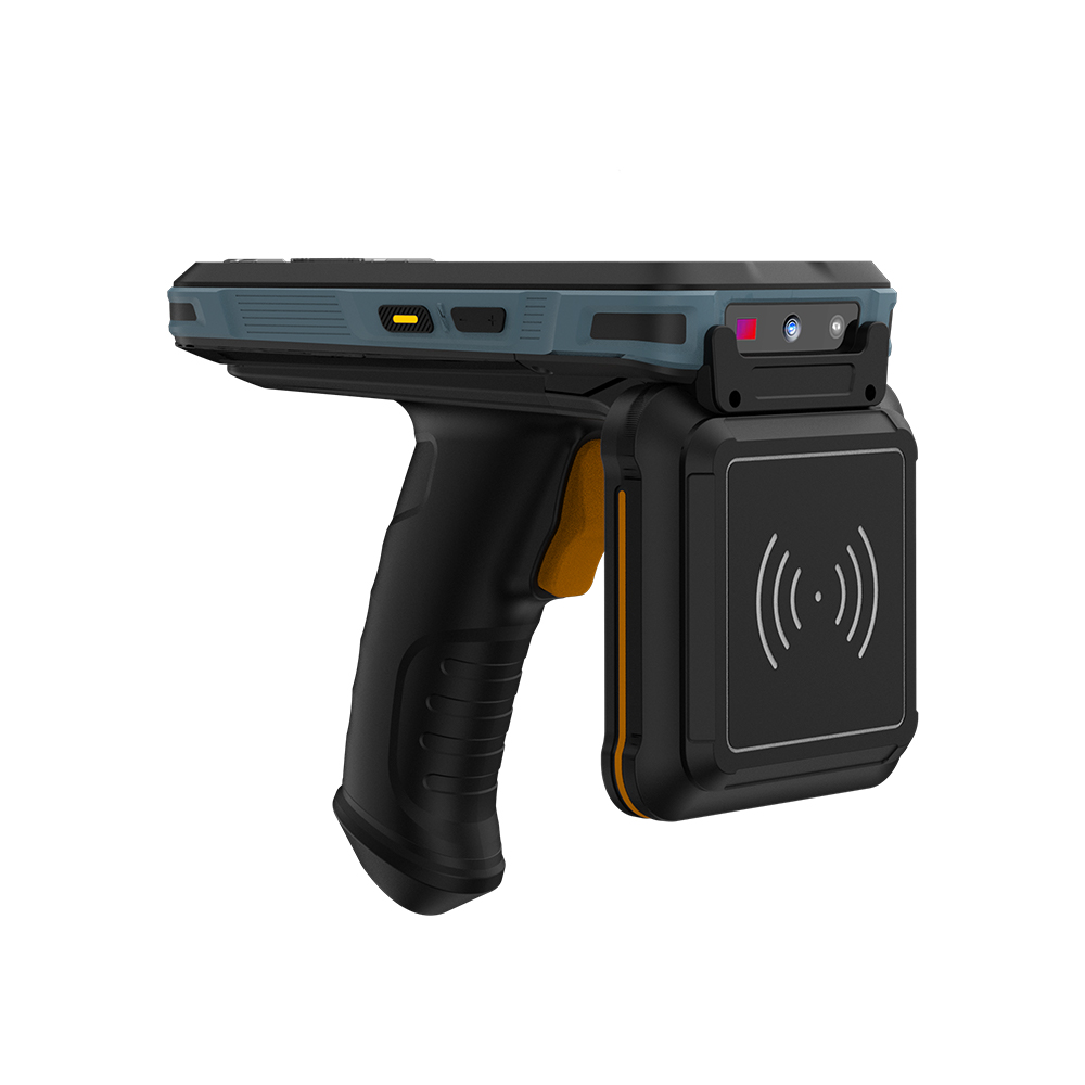 RFID Android 12 NFC Terminal Barcode Scanner UHF PDAS para logística HCC-WG9000S