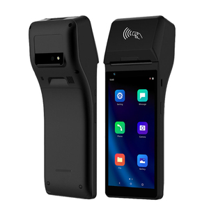Terminal POS inteligente Android 14 de 6,0 pulgadas con pantalla de cliente 128*36 Z300C