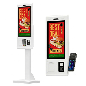 Terminal de supermercado con sistema operativo Android/Windows, pantalla de pago, quiosco de pedidos automáticos HSK-TA21 (HSK-TW21)