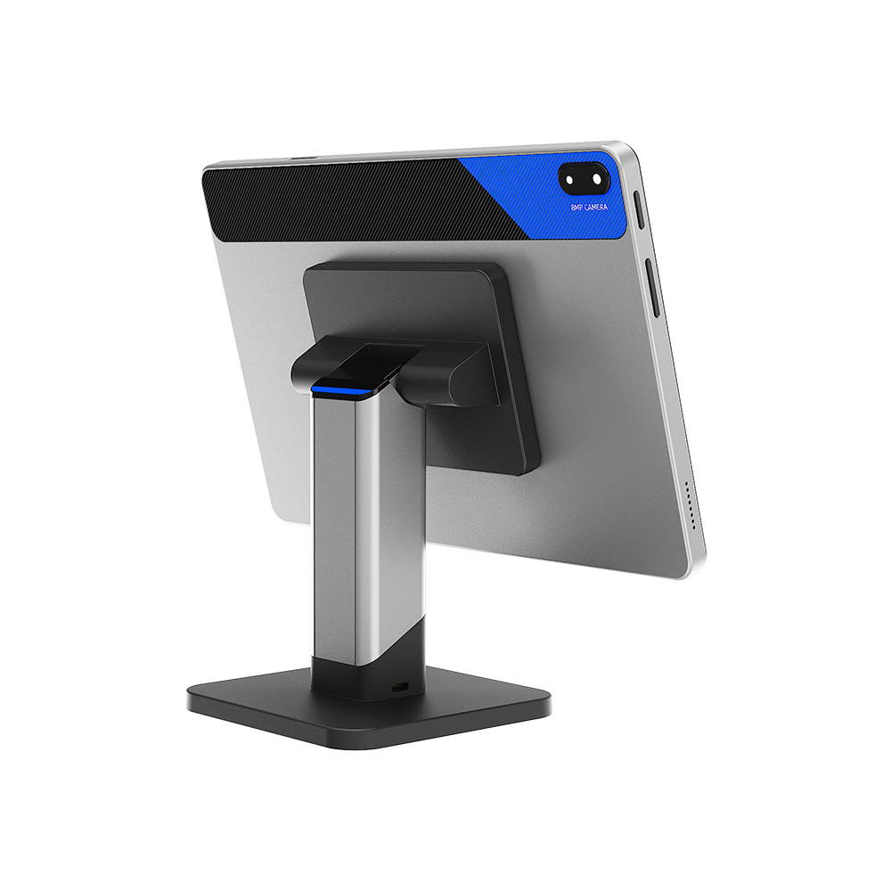 Tableta terminal POS Android 14 de 10,95 pulgadas con base de impresora de escritorio/80 mm NFC GPS HX-100